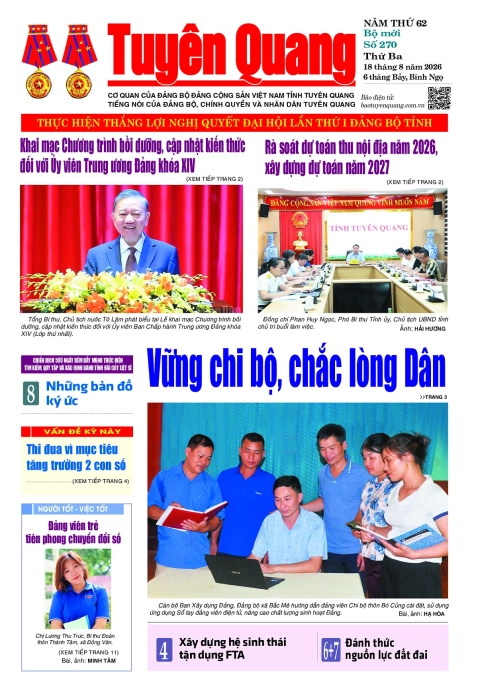 B&aacute;o Tuy&ecirc;n Quang số 270