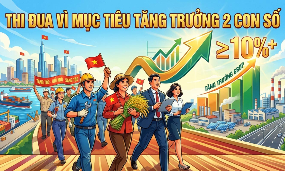 Thi đua v&igrave; mục ti&ecirc;u tăng trưởng 2 con số