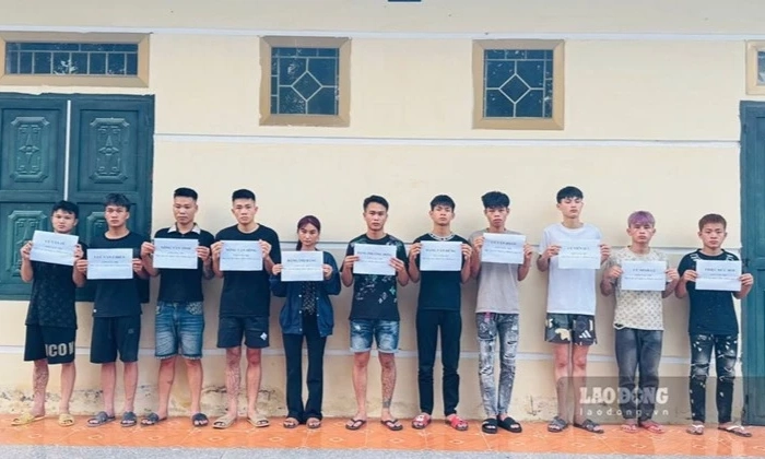 L&agrave;o Cai triệt ph&aacute; 3 vụ tổ chức sử dụng ma t&uacute;y, khởi tố 11 đối tượng