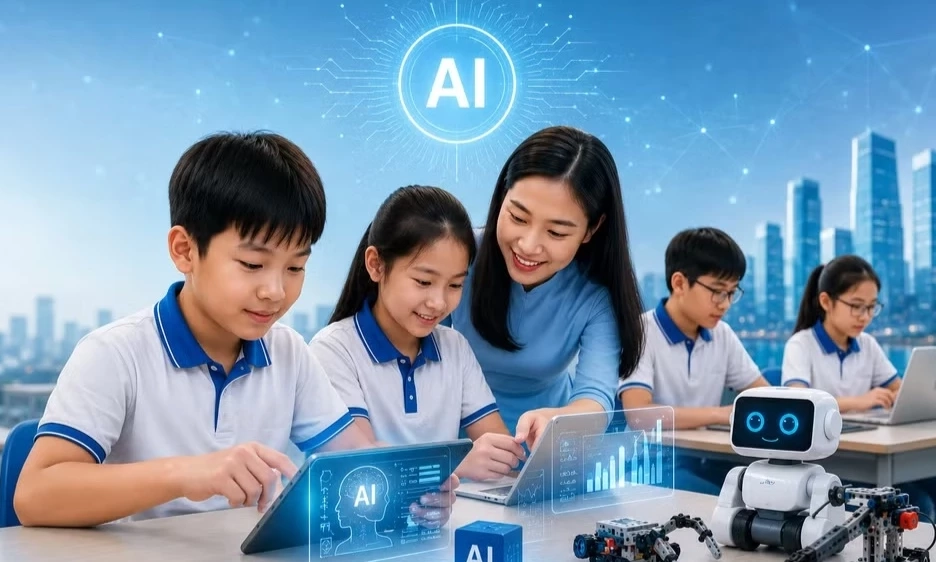 Từ sử dụng đến l&agrave;m chủ AI: Những bước chuẩn bị cho thế hệ c&ocirc;ng d&acirc;n số