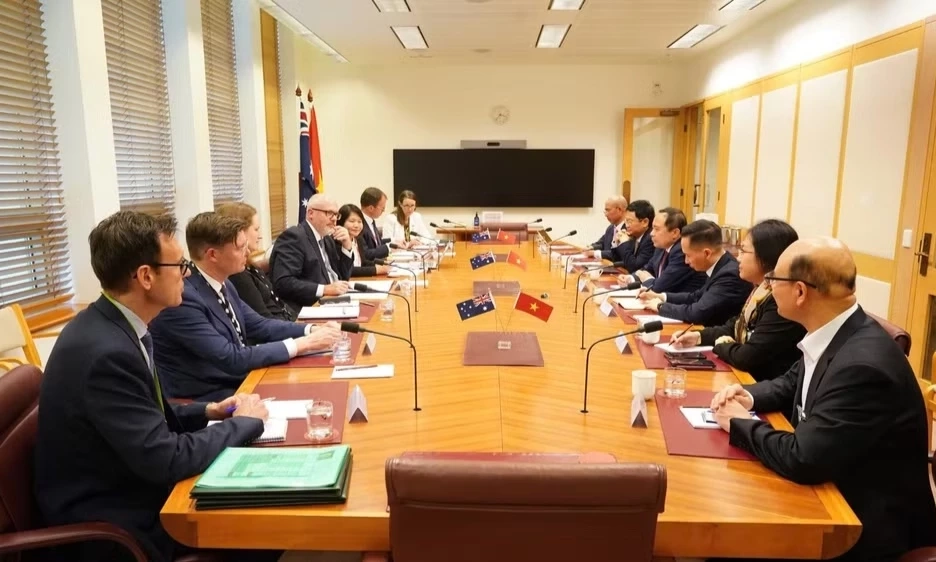 Việt Nam-Australia th&uacute;c đẩy hợp t&aacute;c về c&ocirc;ng nghệ cao, kinh tế số v&agrave; tr&iacute; tuệ nh&acirc;n tạo