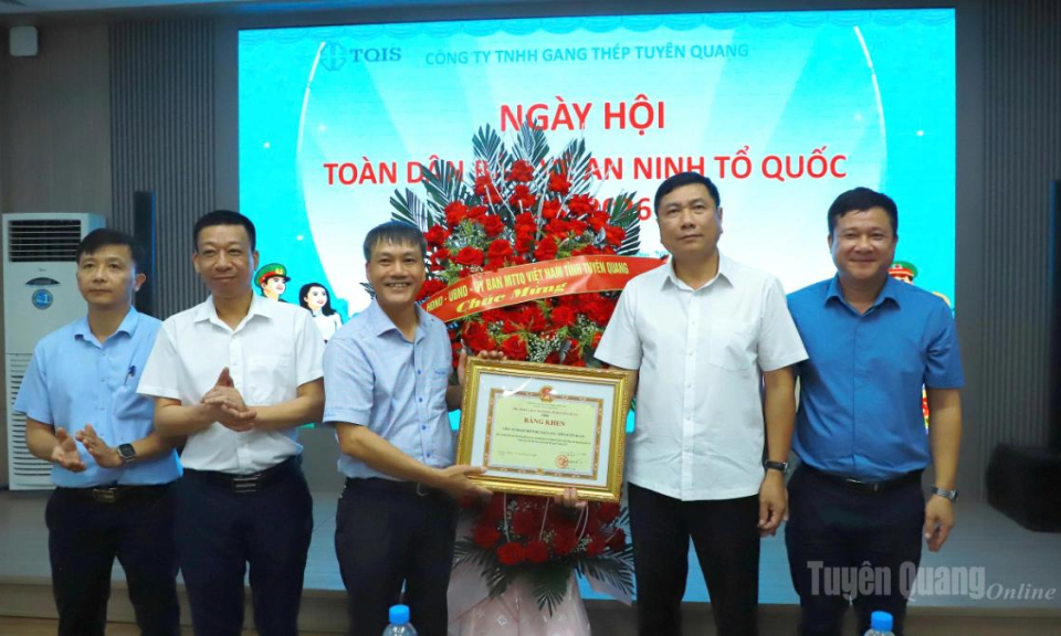 Điểm s&aacute;ng an ninh, trật tự trong doanh nghiệp
