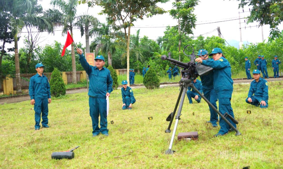 Tiếp tục n&acirc;ng cao chất lượng, hiệu quả c&ocirc;ng t&aacute;c ph&ograve;ng kh&ocirc;ng nh&acirc;n d&acirc;n