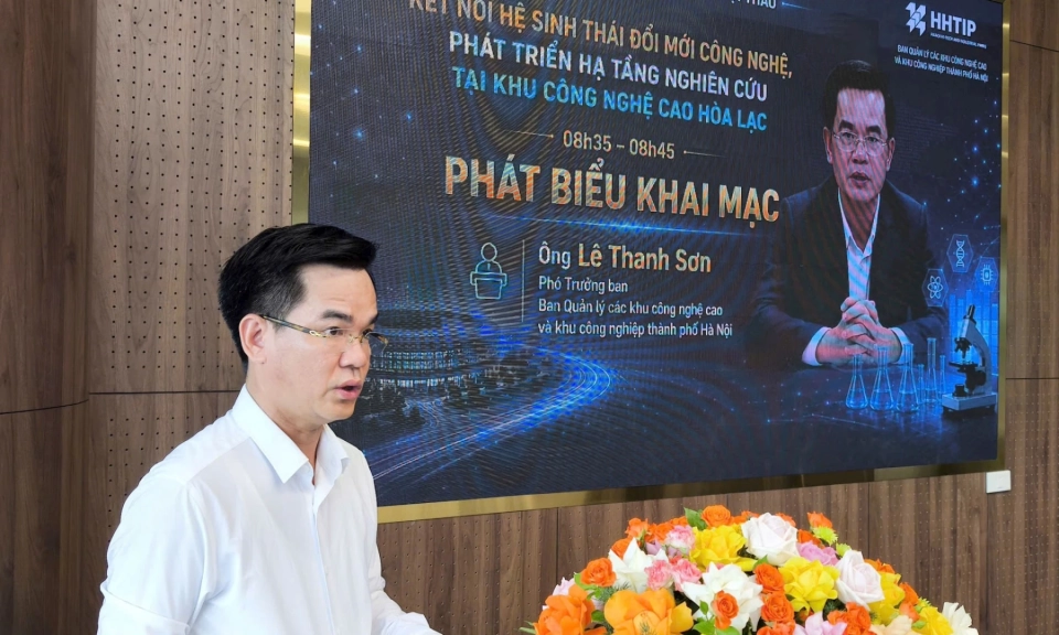 Khu C&ocirc;ng nghệ cao H&ograve;a Lạc: Kết nối nguồn lực để đưa c&ocirc;ng nghệ v&agrave;o thực tiễn