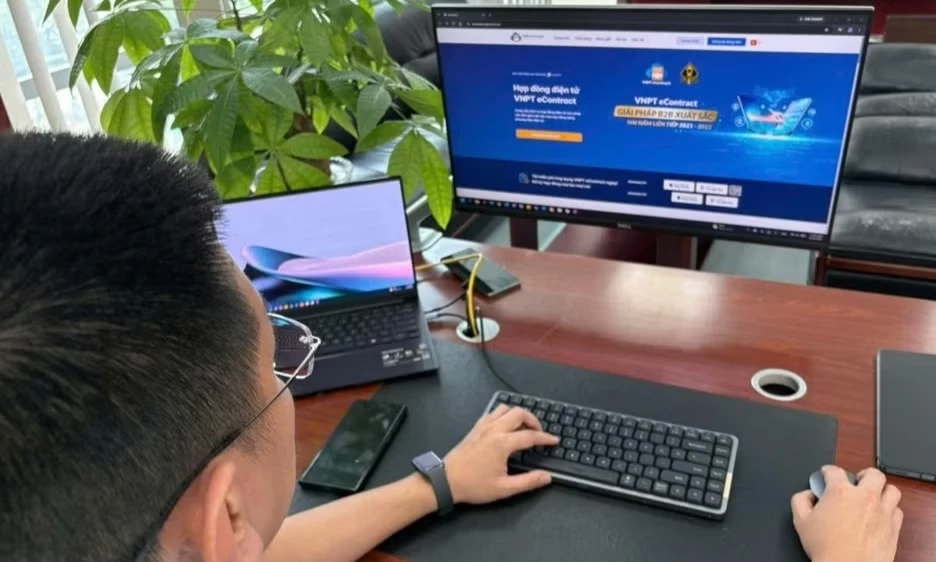 VNPT cung cấp giải ph&aacute;p to&agrave;n tr&igrave;nh cho hợp đồng lao động điện tử