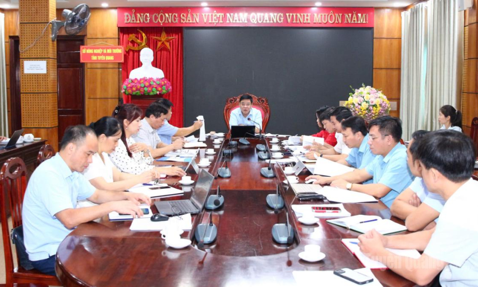 Ng&agrave;nh N&ocirc;ng nghiệp v&agrave; M&ocirc;i trường quyết t&acirc;m g&oacute;p sức đạt mục ti&ecirc;u tăng trưởng hai con số