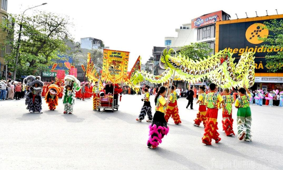 M&uacute;a l&acirc;n - sư - rồng: M&ocirc;n thể thao truyền thống gi&agrave;u bản sắc