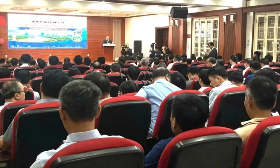 Việt Nam-Nhật Bản chia sẻ kinh nghiệm quản l&yacute; ngập lụt đ&ocirc; thị v&agrave; lưu vực s&ocirc;ng