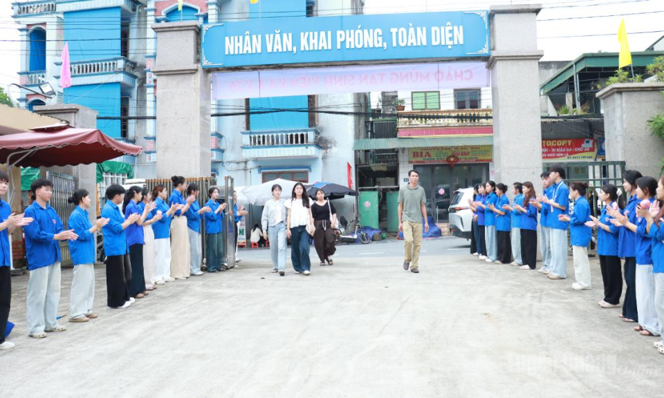Ph&acirc;n hiệu Đại học Th&aacute;i Nguy&ecirc;n tại H&agrave; Giang đ&oacute;n hơn 600 t&acirc;n sinh vi&ecirc;n
