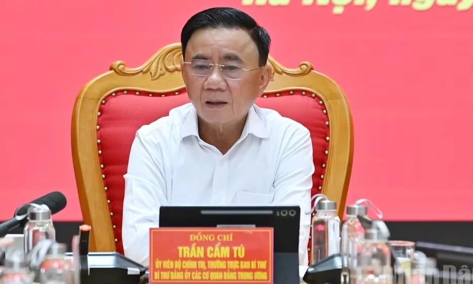 Ban B&iacute; thư ban h&agrave;nh chỉ thị về c&ocirc;ng t&aacute;c x&acirc;y dựng Đảng trong khu vực kinh tế tư nh&acirc;n