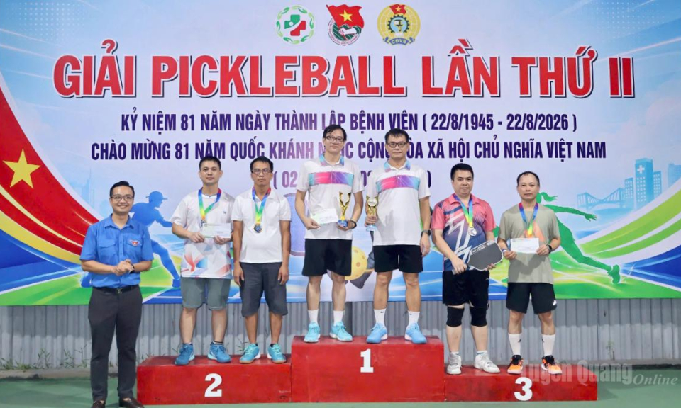 Gần 100 vận động vi&ecirc;n tham gia Giải Pickleball lần thứ II