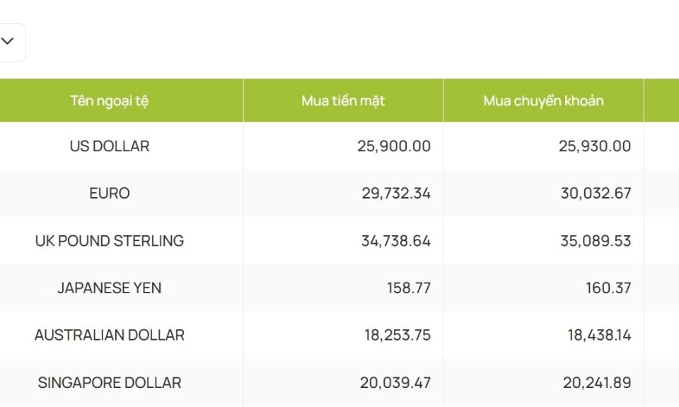 Tỷ gi&aacute; ng&agrave;y 24-8: USD trong nước đi ngang, UBS kỳ vọng Euro tăng gi&aacute;