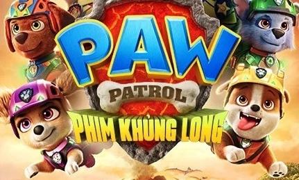 Phi&ecirc;u lưu kịch t&iacute;nh c&ugrave;ng "PAW Patrol: Phim Khủng long"