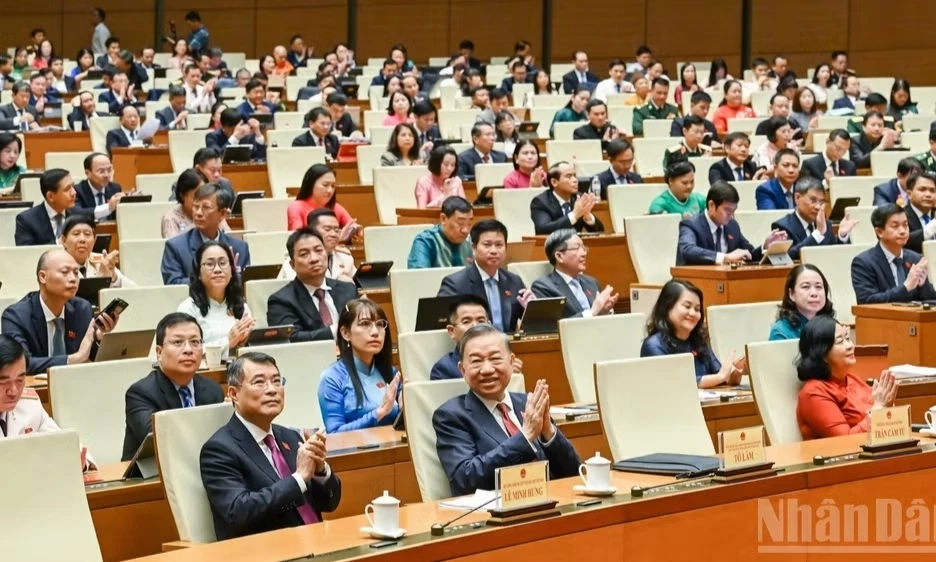 Bế mạc Kỳ họp kh&ocirc;ng thường lệ thứ nhất, Quốc hội kh&oacute;a XVI
