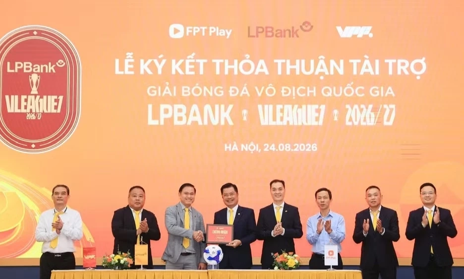 V.League 1-2026/2027 c&ocirc;ng bố nh&agrave; t&agrave;i trợ, bộ nhận diện mới v&agrave; quy định nới rộng về ngoại binh