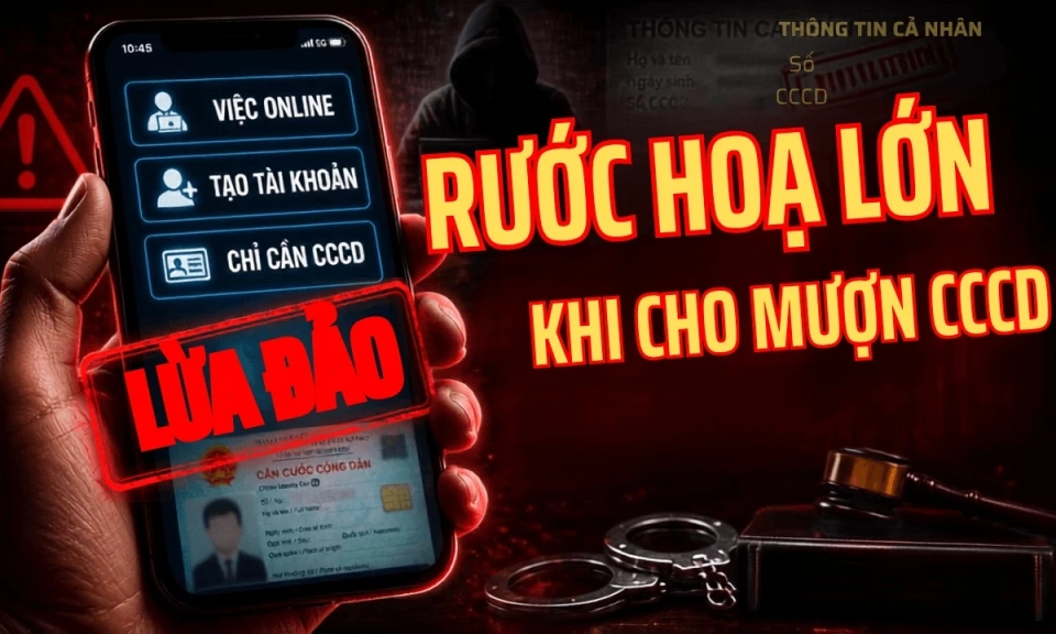 Cho mượn căn cước mở t&agrave;i khoản ng&acirc;n h&agrave;ng c&oacute; thể &ldquo;rước họa"
