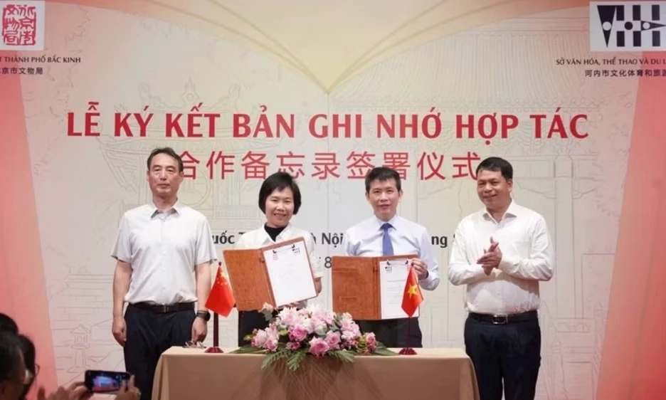 H&agrave; Nội hợp t&aacute;c Bắc Kinh (Trung Quốc) bảo tồn, ph&aacute;t huy gi&aacute; trị Văn Miếu-Quốc Tử Gi&aacute;m