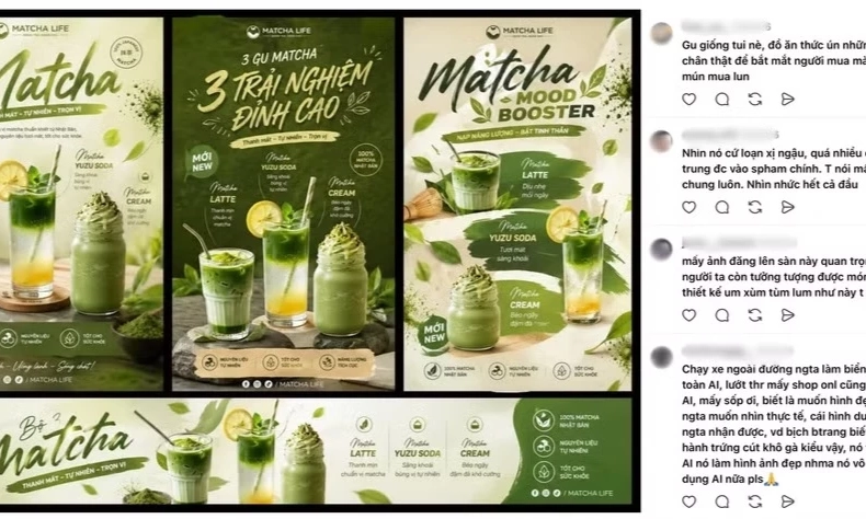 Cảnh gi&aacute;c với ảnh m&oacute;n ăn AI: Đẹp mắt nhưng c&oacute; thể kh&aacute;c xa thực tế