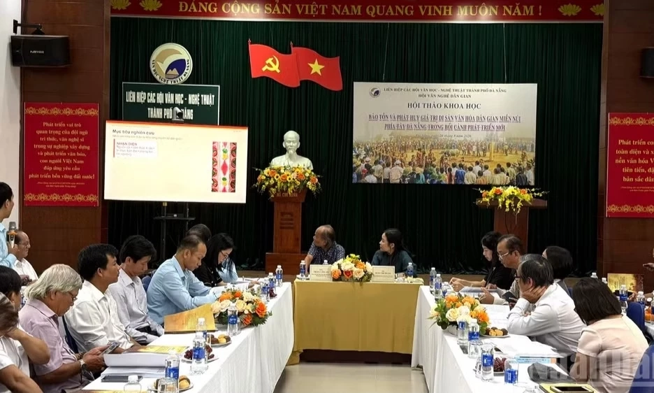 Bảo tồn v&agrave; ph&aacute;t huy gi&aacute; trị di sản văn h&oacute;a d&acirc;n gian miền n&uacute;i ph&iacute;a T&acirc;y Đ&agrave; Nẵng