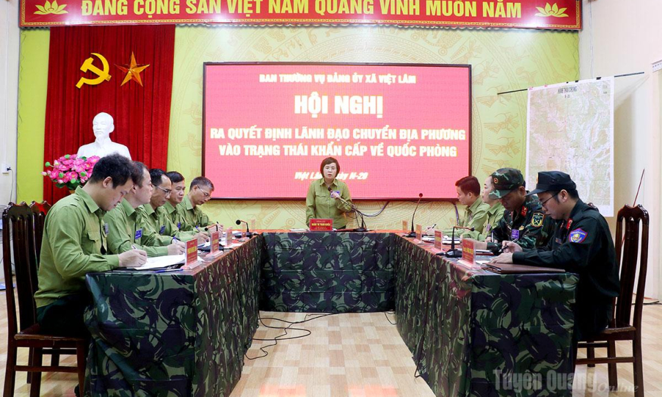 Việt L&acirc;m ho&agrave;n th&agrave;nh xuất sắc diễn tập t&aacute;c chiến khu vực ph&ograve;ng thủ năm 2026