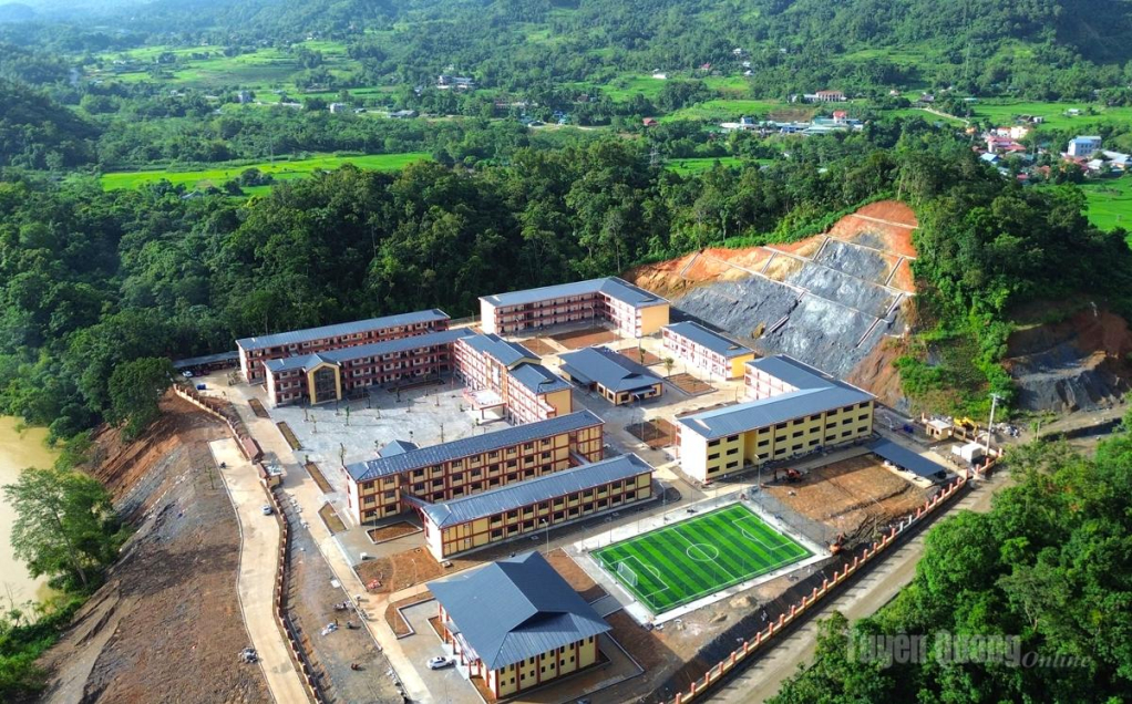 Trường PTNT Tiểu học và THCS Thanh Thủy hoàn thành, bàn giao và đưa vào sử dụng trước ngày 30-8.