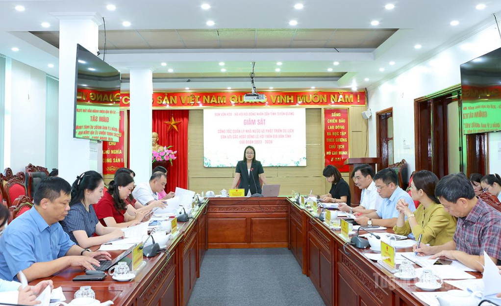 Toàn cảnh buổi giám sát.