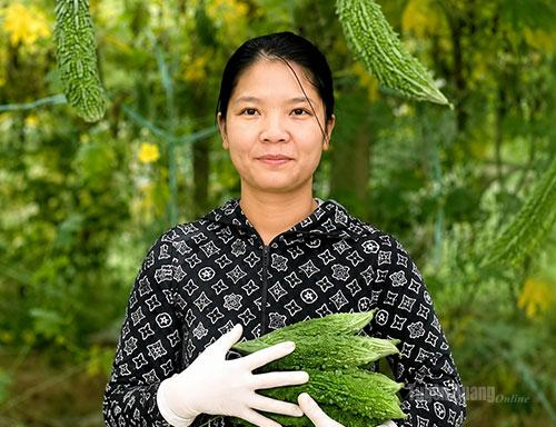 Chị Dùy Thị Nhung, thôn 9, xã Vị Xuyên.