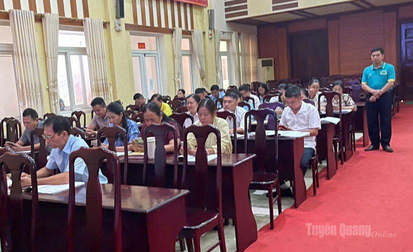 Hội Khuyến học tỉnh tổ chức Hội nghị tập huấn nghiệp vụ công tác khuyến học năm 2026 cho cán bộ Hội và đại diện các thôn.