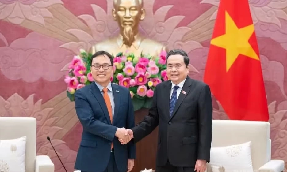 Hiện thực h&oacute;a c&aacute;c thỏa thuận cấp cao th&agrave;nh động lực ph&aacute;t triển mới cho quan hệ Việt Nam-H&agrave;n Quốc