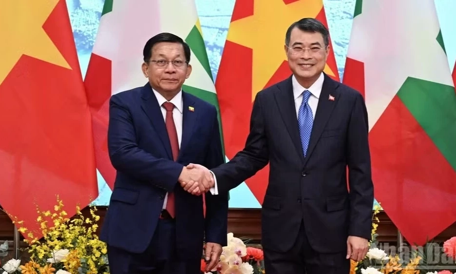 Việt Nam v&agrave; Myanmar nhất tr&iacute; tăng cường kết nối doanh nghiệp, th&uacute;c đẩy kim ngạch thương mại song phương
