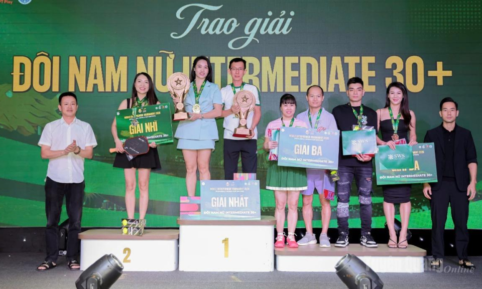 Vận động vi&ecirc;n tỉnh Tuy&ecirc;n Quang gi&agrave;nh 2 giải nhất tại Giải Pickleball World entrepreneur tournament 2026