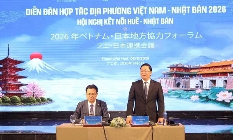 Huế mở rộng kh&ocirc;ng gian hợp t&aacute;c, kết nối nguồn lực từ Nhật Bản