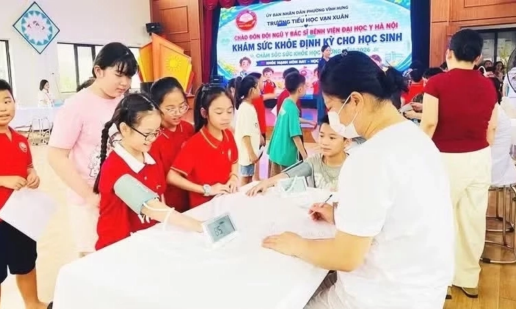 Quỹ Bảo hiểm y tế chi trả kiểm tra sức khỏe đầu năm học