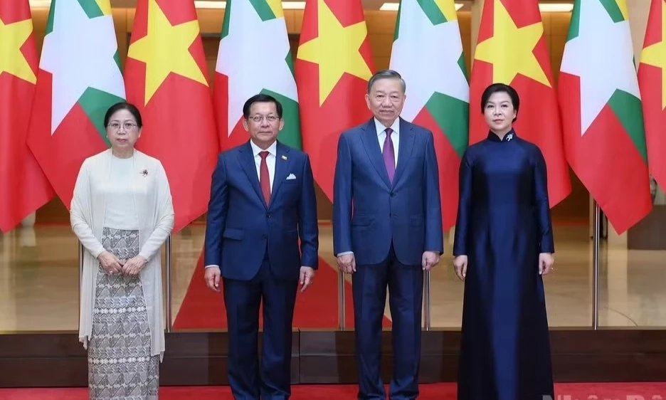 Tổng thống Myanmar kết th&uacute;c tốt đẹp chuyến thăm ch&iacute;nh thức Việt Nam