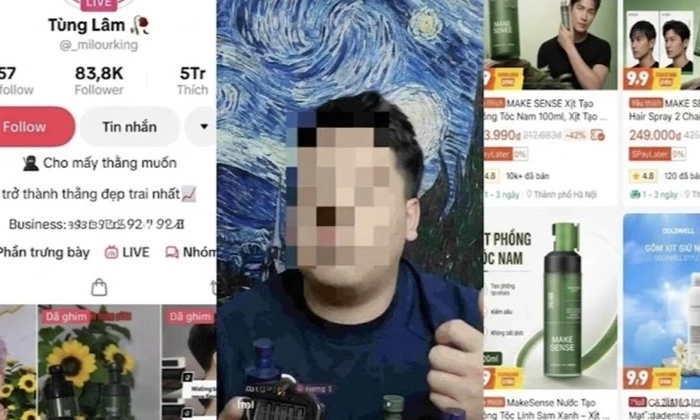 KOC vẫn "phủ s&oacute;ng" livestream xịt t&oacute;c Make Sense sau vụ h&agrave;ng c&ugrave;ng nh&atilde;n hiệu bị tạm giữ