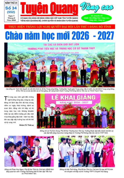 B&aacute;o Tuy&ecirc;n Quang v&ugrave;ng cao số 552