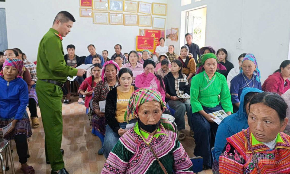 Giữ bản sạch ma t&uacute;y ở X&iacute;n Mần