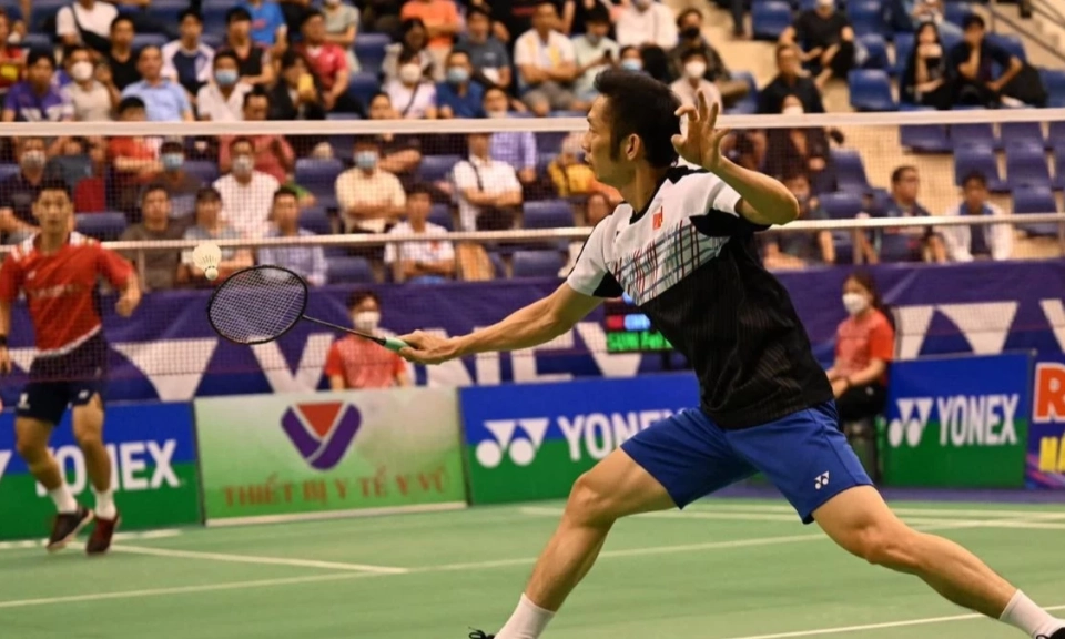 &ldquo;L&atilde;o tướng&rdquo; Tiến Minh thắng nhanh, mở m&agrave;n ấn tượng tại Vietnam Open 2026