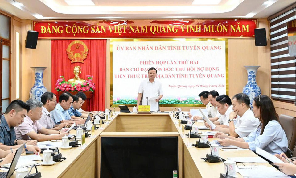 Phấn đấu giảm nợ thuế xuống dưới 7,5%