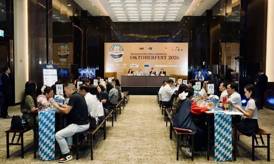 GBA Oktoberfest Việt Nam 2026 mang sắc m&agrave;u Lễ hội v&ugrave;ng Bavaria đến Việt Nam