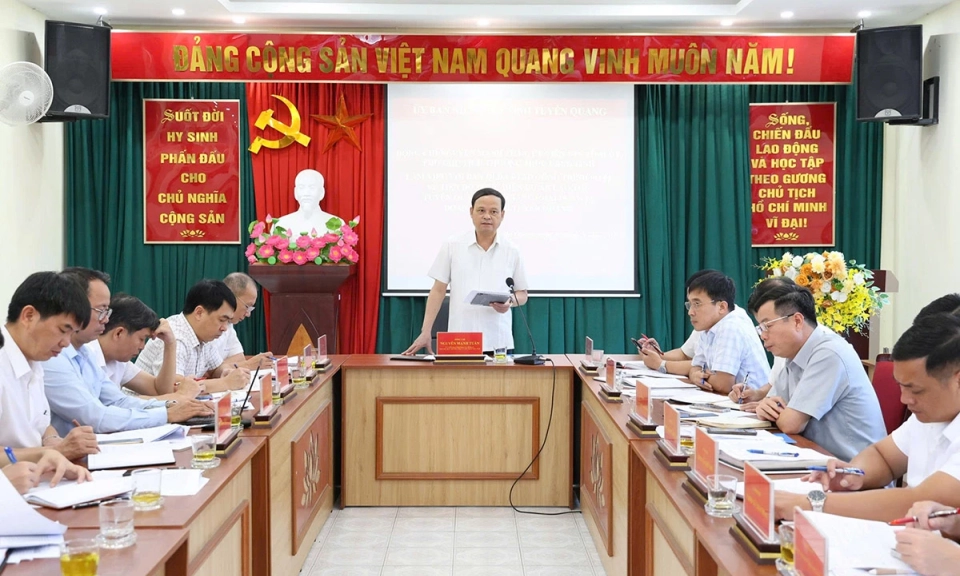 Thi c&ocirc;ng Dự &aacute;n cao tốc Tuy&ecirc;n Quang - H&agrave; Giang: Quyết liệt, kh&ocirc;ng n&eacute; tr&aacute;nh tr&aacute;ch nhiệm