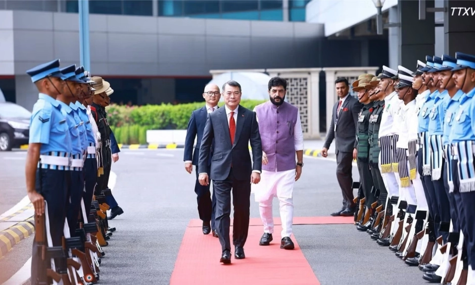 [Ảnh] Thủ tướng L&ecirc; Minh Hưng bắt đầu tham dự Hội nghị thượng đỉnh BRICS lần thứ 18