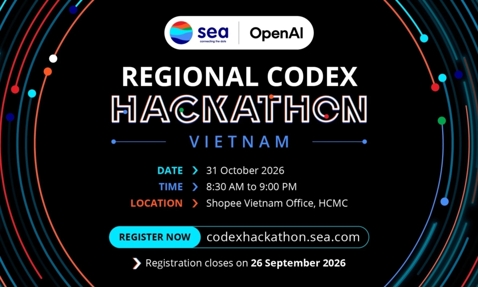 Sea hợp t&aacute;c OpenAI tổ chức Codex Hackathon tại Việt Nam