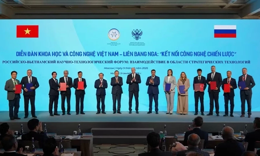 Việt Nam-Nga th&uacute;c đẩy hợp t&aacute;c c&ocirc;ng nghệ chiến lược đi v&agrave;o chiều s&acirc;u