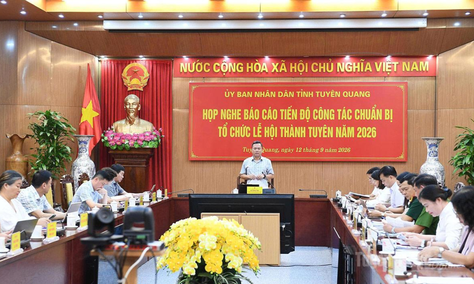 Tổ chức Lễ hội Th&agrave;nh Tuy&ecirc;n năm 2026 tạo dấu ấn s&acirc;u sắc trong l&ograve;ng Nh&acirc;n d&acirc;n v&agrave; du kh&aacute;ch