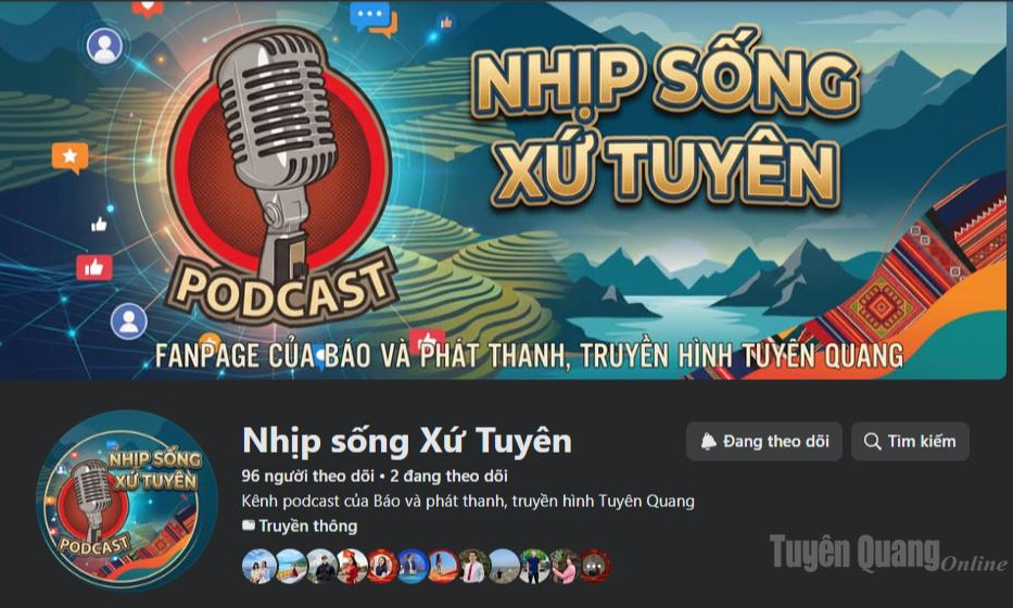 Ra mắt Fanpage Podcast &ldquo;Nhịp sống Xứ Tuy&ecirc;n&rdquo;