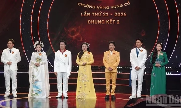 X&aacute;c định 5 th&iacute; sinh bước v&agrave;o chung kết 3 cuộc thi Chu&ocirc;ng v&agrave;ng vọng cổ-2026