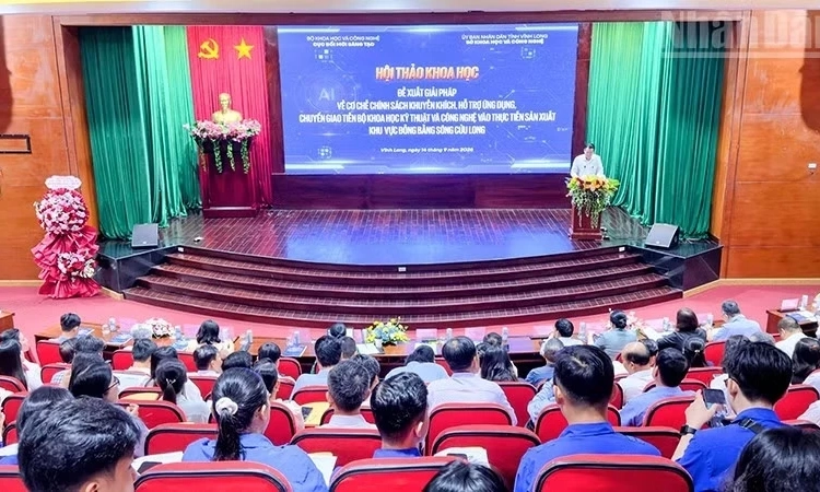 Ứng dụng khoa học c&ocirc;ng nghệ v&agrave;o thực tiễn sản xuất v&ugrave;ng Đồng bằng s&ocirc;ng Cửu Long