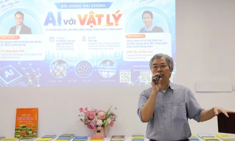 Chia sẻ, thảo luận c&aacute;c nghi&ecirc;n cứu về tr&iacute; tuệ nh&acirc;n tạo với vật l&yacute;