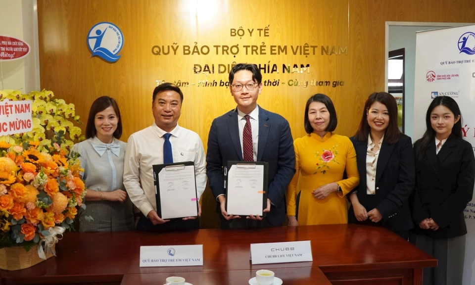 Quỹ Bảo trợ trẻ em Việt Nam khai trương Văn ph&ograve;ng ph&iacute;a Nam, tiếp nhận 7,5 tỷ đồng t&agrave;i trợ